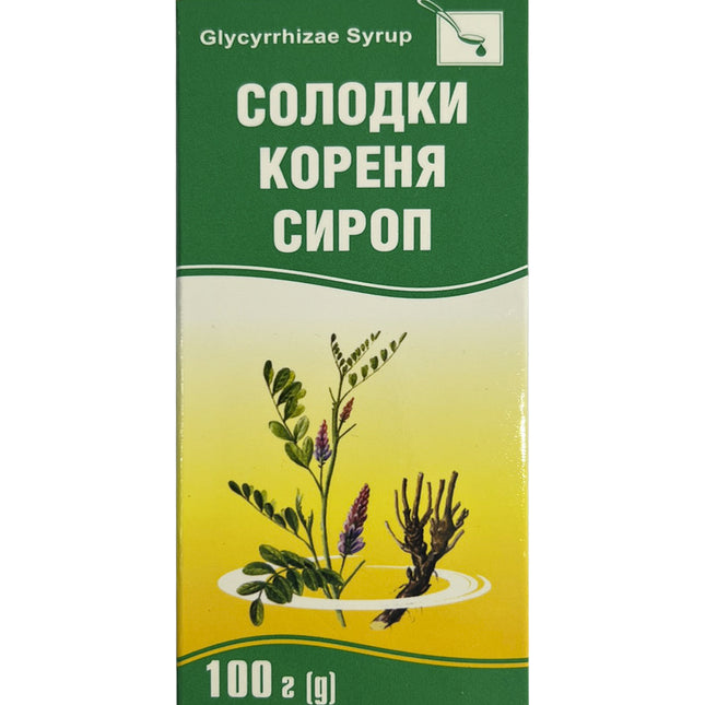 Сироп солодки 100 мл (солодки аналогично)