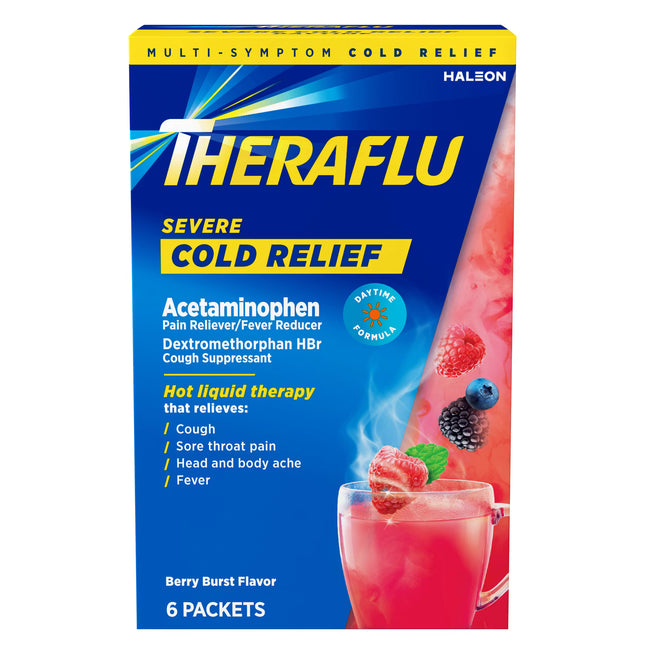 Theraflu® Severe Cold Relief, 6 Packets
