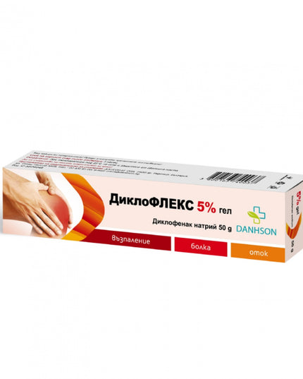 Dicloflex 5% gel, 50 gm