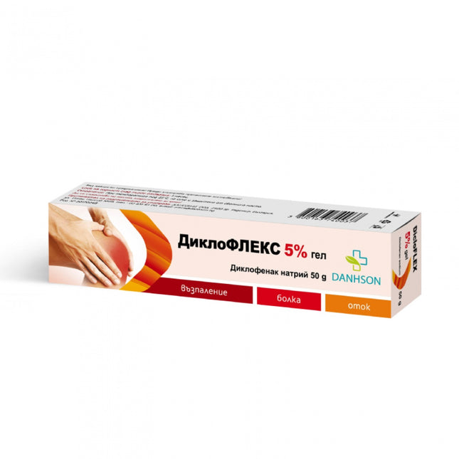 Dicloflex 5% gel, 50 gm