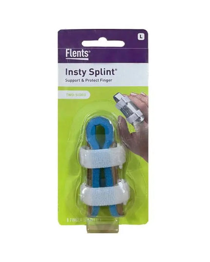 Flents Insty Splint Finger Splint, Two-Sided – 2 Splints