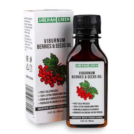 Siberian Viburnum Snowball Oil | Extra Virgin Cold Pressed, 100 ml