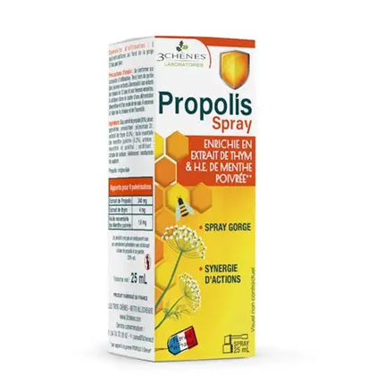 Propolis Spray with Thyme and Peppermint, 25 mg