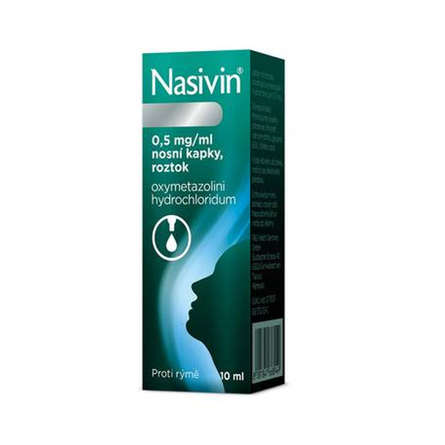 Nasivion 0.05% nasal drops, 10 ml