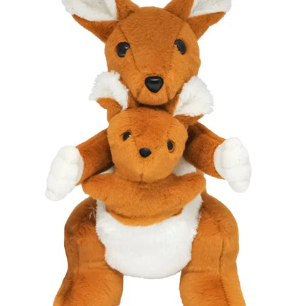 Toy Kangaroo with Baby, Plush Toy, Tigres