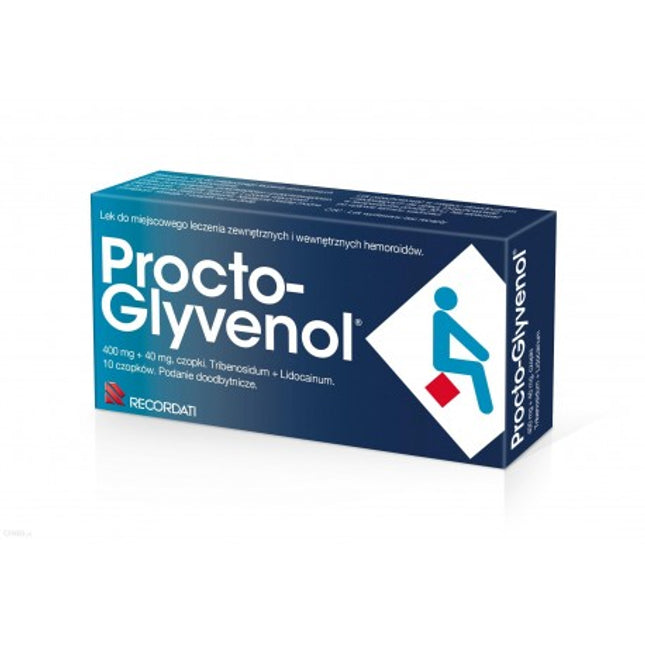 Procto-Glivenol Hemorrhoid Suppositories, 10 ct