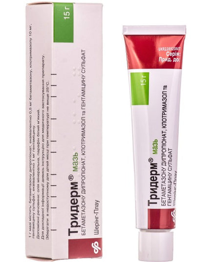 Triderm Ointment, 15 gm