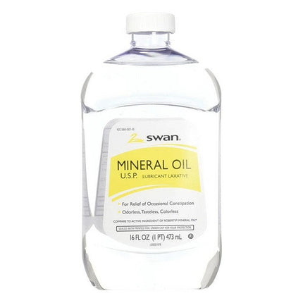 Swan Extra Heavy Mineral Oil Lubricant Laxative – 16 fl oz (473 mL)