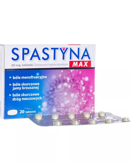 Drotaverin (Generic No-Spa) (Дротаверин, аналог Но-Шпа), 80 mg, 10–20 Tablets