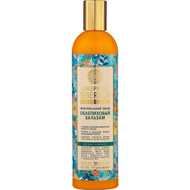 Natura Siberica Oblepikha Hair Balm for All Hair Types – 400 ml