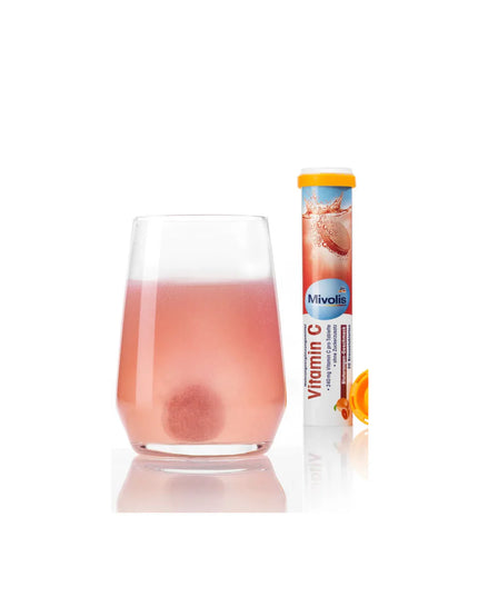 Mivolis Vitamin C Effervescent Tablets, 20 ct