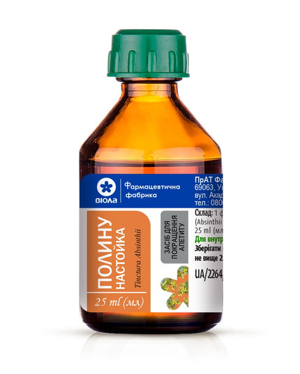 Wormwood tincture, 25 ml