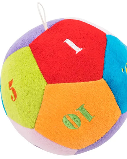 Toy Ball with Numbers, Plush Toy, Tigres