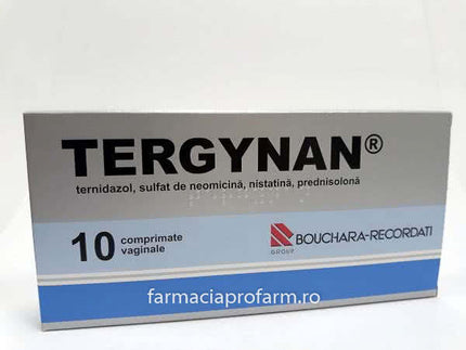 Tergynan Flora 10 vaginal tablets
