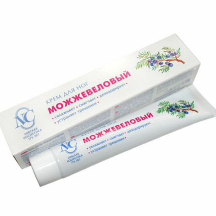Nevskaya Kosmetika Juniper Foot Cream (Можжевеловый крем для ног), 50 ml