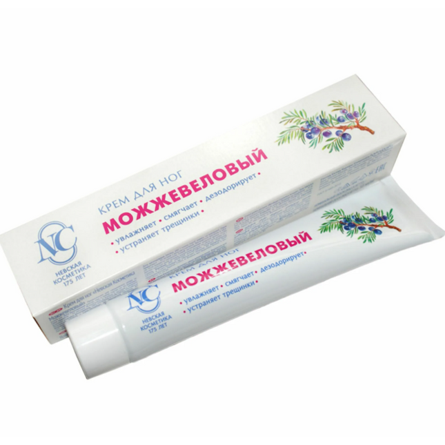 Nevskaya Kosmetika Juniper Foot Cream (Можжевеловый крем для ног), 50 ml