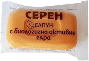 Toilet soap with biologically active sulfur, 60 gm