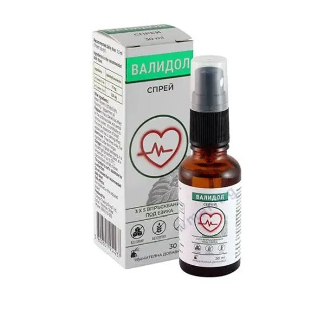 Validol Spray: Convenient Relief for Stress & Insomnia (Валидол спрей)