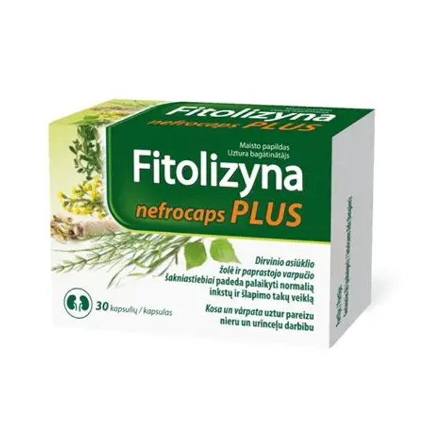 Fitolizyna Nefrocaps Plus – 30 Capsules
