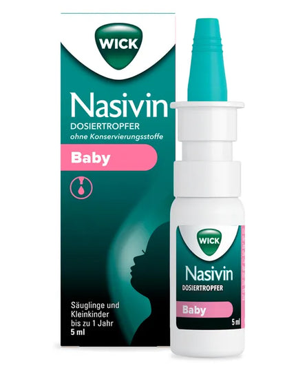 Nasivin Baby Dosing Drops Without Preservatives (Називин Бэби капли без консервантов)