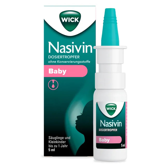 Nasivin Baby Dosing Drops Without Preservatives (Називин Бэби капли без консервантов)
