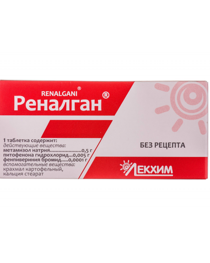 Renalgan tabs, 10 ct