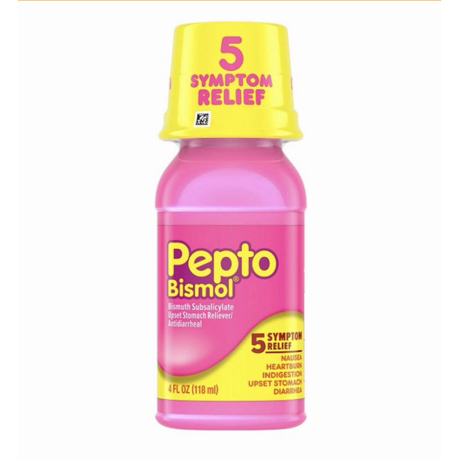 Pepto-Bismol® Original Liquid – 118 mL (4 fl oz)