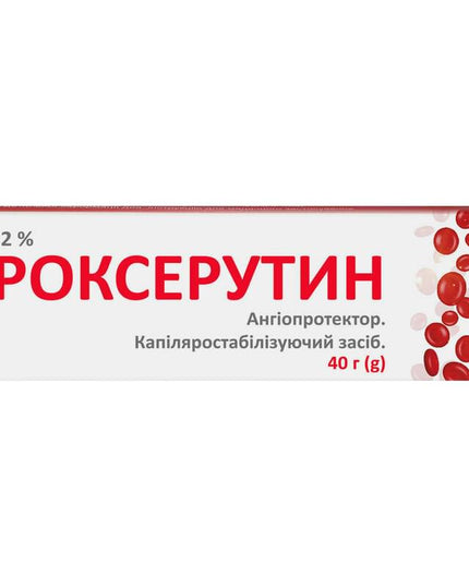 Gel de Troxérutine 2 %, 40 g (троксерутин)