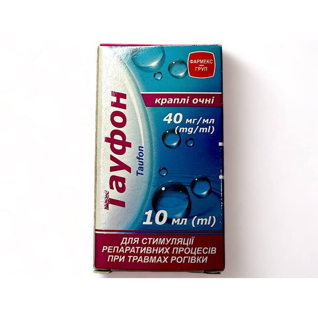 Taufon 40 mg/ml eye drops, 10 ml