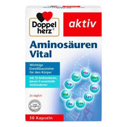 Doppelherz Aminosäuren Vital (Amino Acids Vital), 30 ct