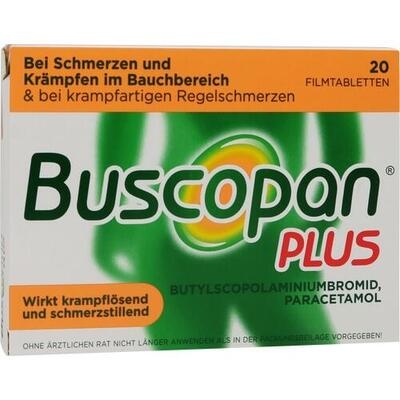 Buscopan® PLUS – 10 -20 Tablets