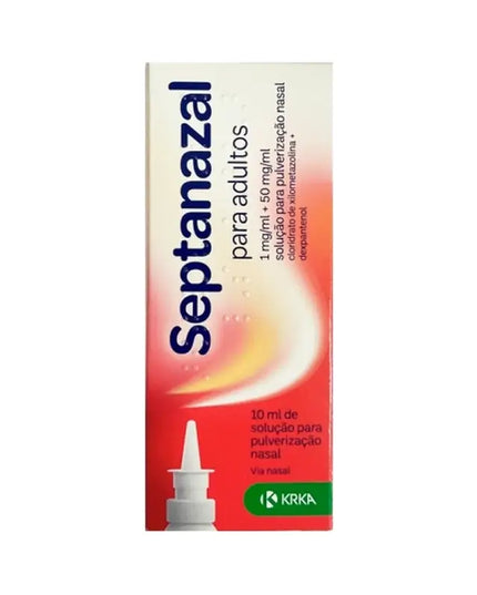 Septanasal 1 Mg/Ml + 50 Mg/Ml Nasal Spray Solution, 10 ml