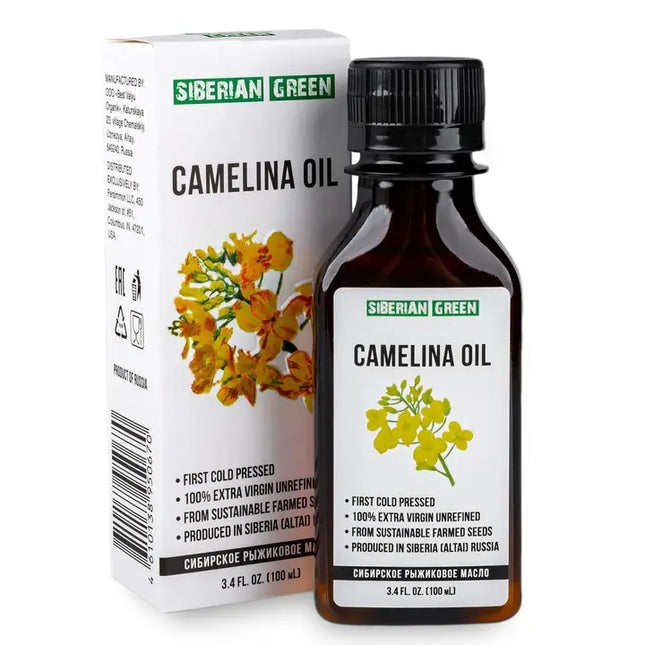 Siberian Camelina Oil | Extra Virgin Cold Pressed, 100 ml