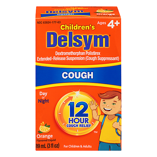 Delsym Children's 12 Hour Cough Relief – 89 mL (3 fl oz)