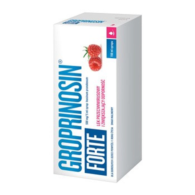 Groprinosin Forte Syrup 500 mg/5 ml, 150 ml