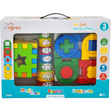 Educational Puzzle, Gift Set (3 el)
