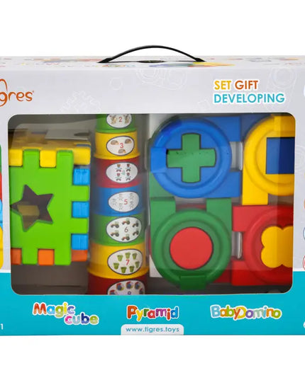 Educational Puzzle, Gift Set (3 el)
