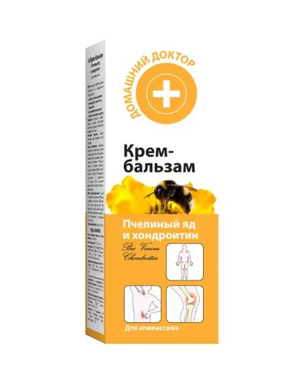 Cream-balm Home Doctor bee venom and chondroitin 75 ml