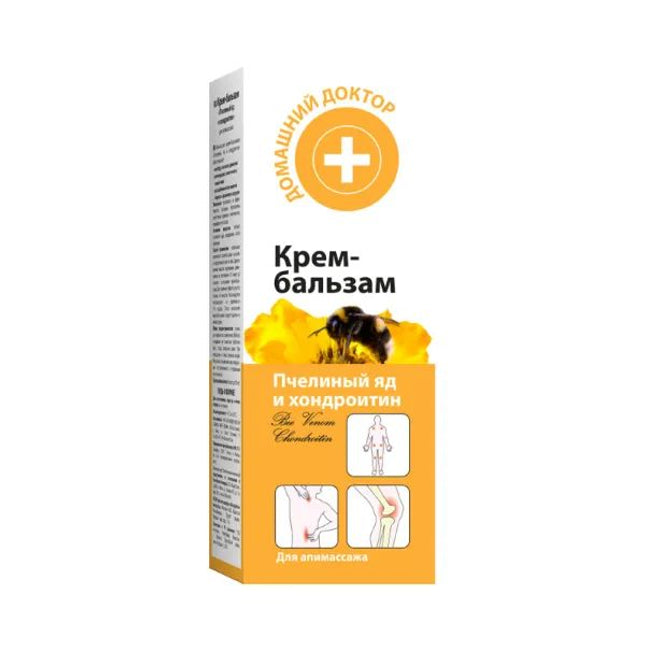 Cream-balm Home Doctor bee venom and chondroitin 75 ml