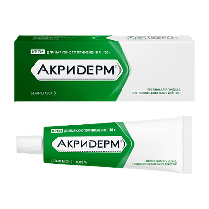 Akriderm cream, 30 gm