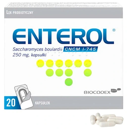 Enterol® / Perenterol® Forte 250 mg – 10–12 Capsules