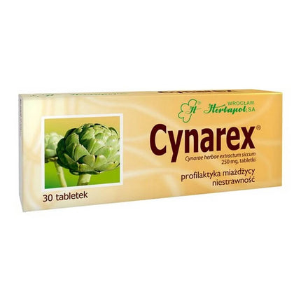 Cynarex Tablets 250 Mg, 30 Tablets (Цинарекс таблетки 250 мг, 30 шт.)
