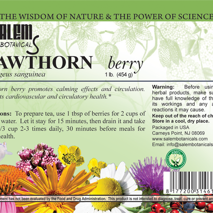 HAWTHORN BERRIES 454 GM