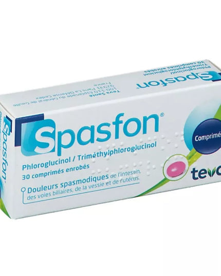 Spasfon Spasmodic Pain 80 mg (Спасфон 80 мг), 30 Tablets