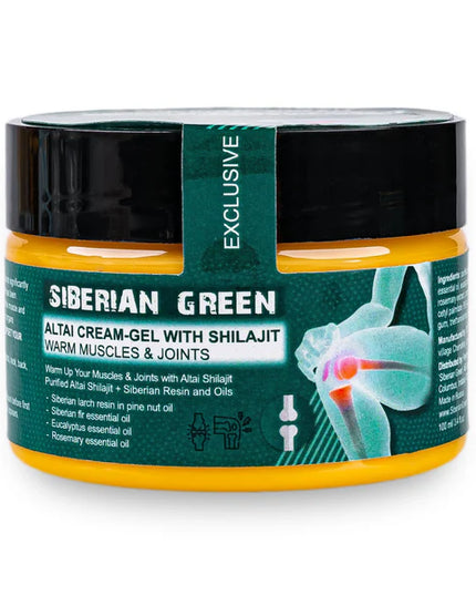 Siberian Green Altai Cream-gel with Shilajit, 100 ml