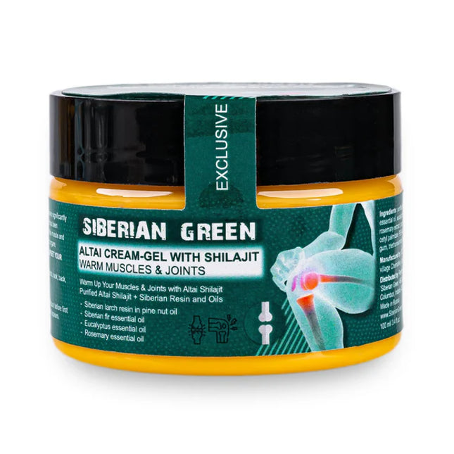 Siberian Green Altai Cream-gel with Shilajit, 100 ml