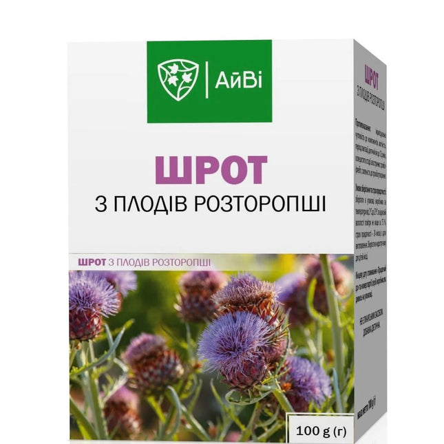 Milk Thistle Meal 100 g (Расторопши шрот 100 г)