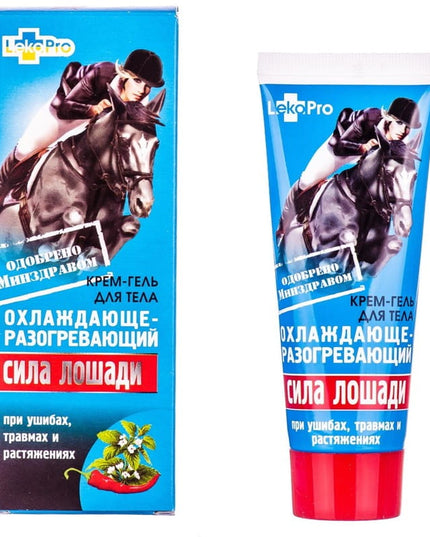 Horse Power Cooling-warming Body Cream-Gel, 75 ml