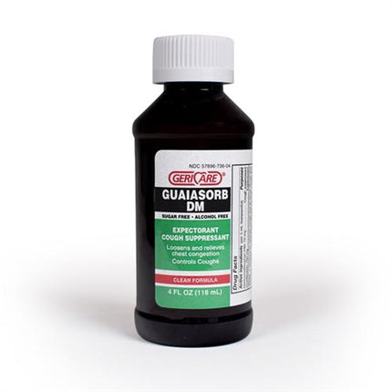 GeriCare Guaiasorb DM Expectorant & Cough Suppressant – 4 fl oz (118 mL