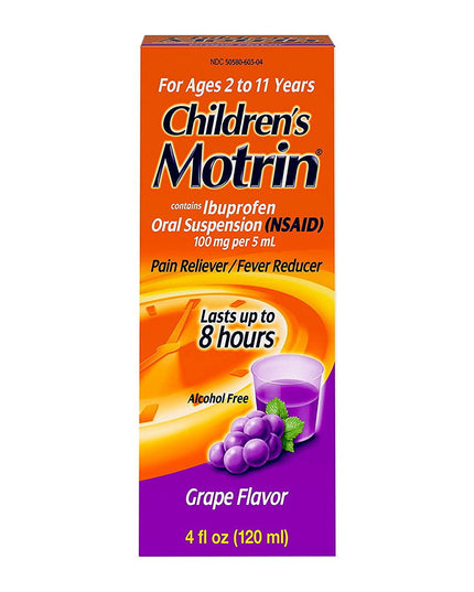 Children's Motrin® Oral Suspension 4 fl oz (120 mL)